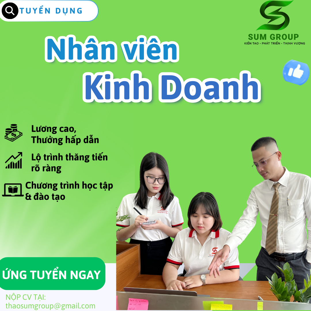 Tuyển Dụng Nhân Viên Kinh Doanh